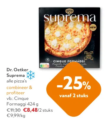 Promotie: Dr. Oetker Suprema