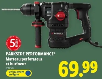 Offre: Marteau perforateur et burineur