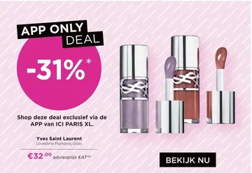 Aanbieding: Yves Saint Laurent Loveshine Plumping Gloss