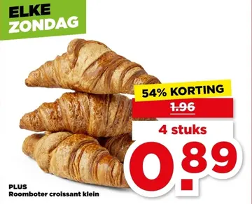 Aanbieding: Roomboter croissant klein
