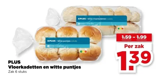 Vloerkadetten en witte puntjes