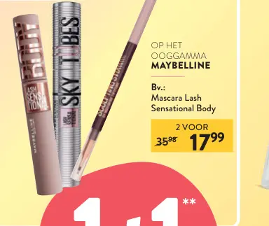 Promotie: Mascara Lash Sensational Body