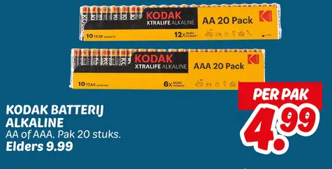 Kodak batterij alkaline