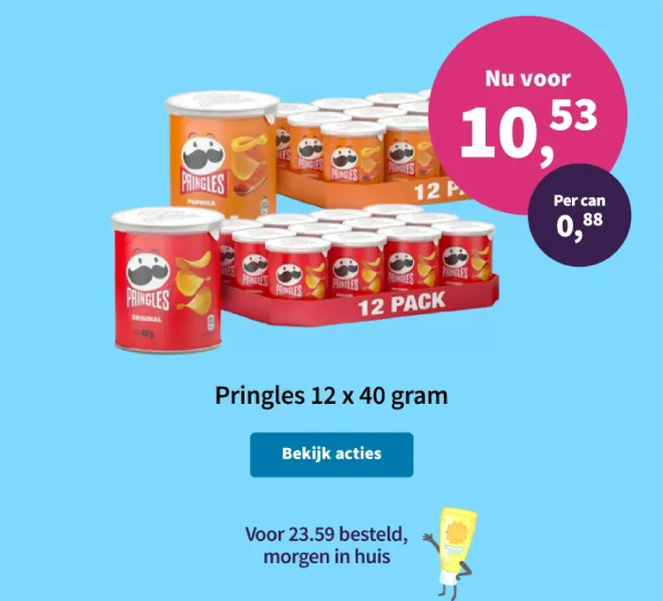 Promotie: Pringles