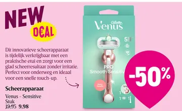 Aanbieding: Scheerapparaat Venus - Sensitive
