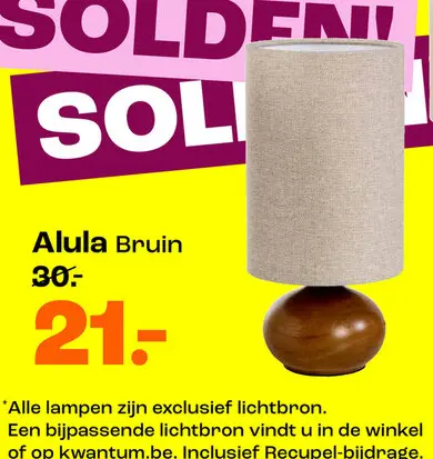 Promotie: Alula Bruin