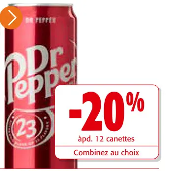 Offre: Dr Pepper