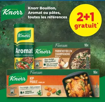Offre: Knorr Bouillon, Aromat ou pâtes