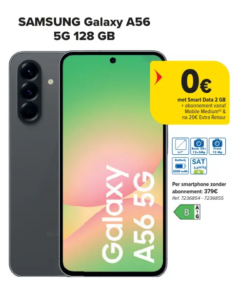 Aanbieding: Galaxy A56 5G 128 GB