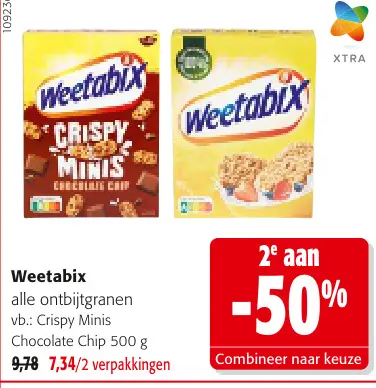 Promotie: Weetabix