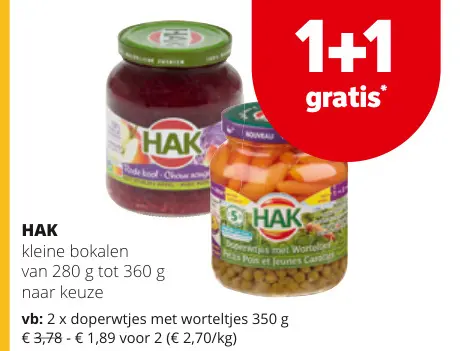 Promotie: Kleine bokalen