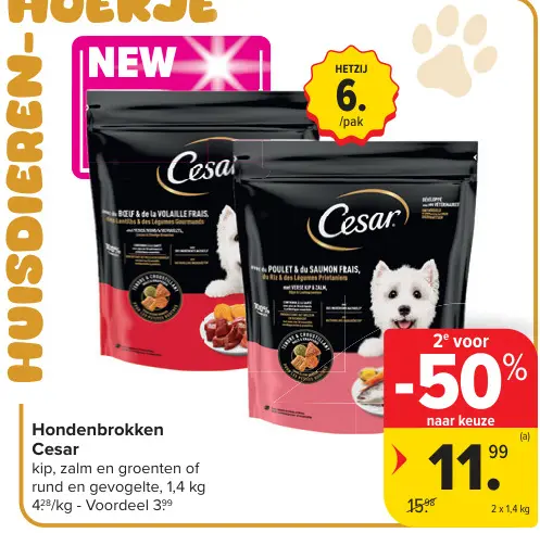 Promotie: Hondenbrokken