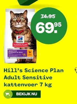 Aanbieding: Hill's Science Plan Adult Sensitive kattenvoer