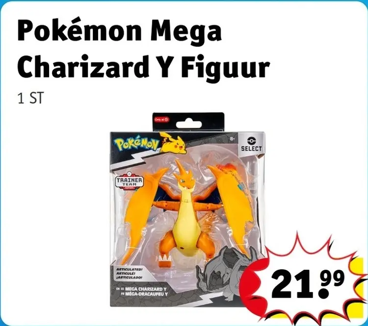 Aanbieding: Mega Charizard Y Figuur