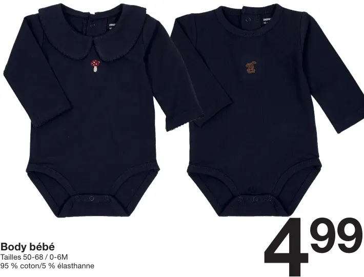 Offre: Zeeman Body bébé