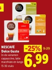 Aanbieding: NESCAFÉ Dolce Gusto