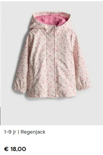 Promotie: Regenjack