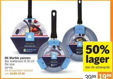 Aanbieding: Marble pannen
