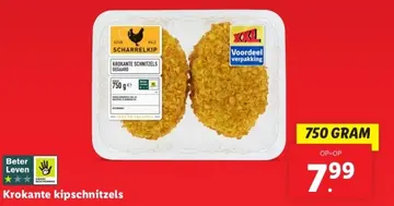 Aanbieding: Krokante kipschnitzels