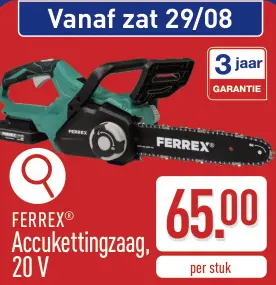 Promotie: Accukettingzaag