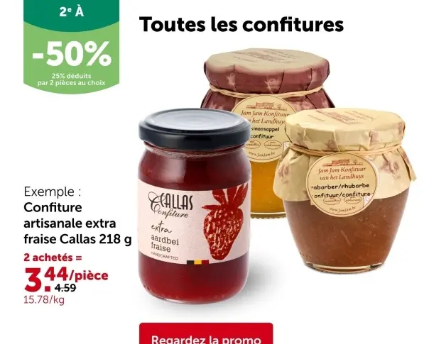 Offre: Toutes les confitures