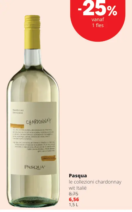 Promotie: le collezioni chardonnay