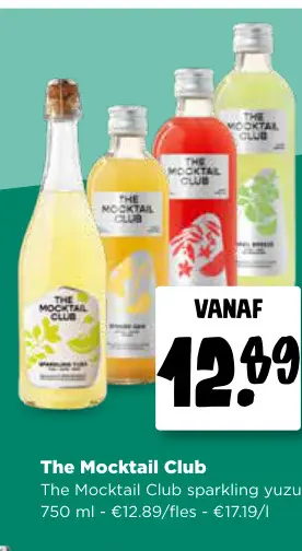 Promotie: The Mocktail Club sparkling yuzu