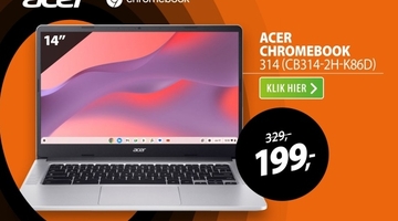 Aanbieding: Acer Chromebook 314 (CB314-2H-K86D)