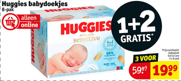 Aanbieding: Huggies babydoekjes