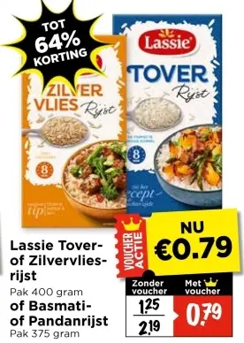 Aanbieding: Lassie rijst