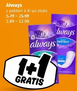Aanbieding: Always