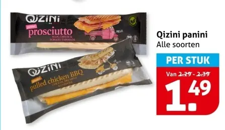 Aanbieding: panini