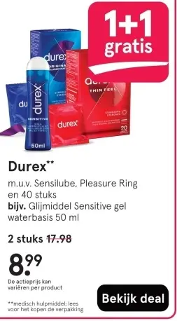Aanbieding: Durex