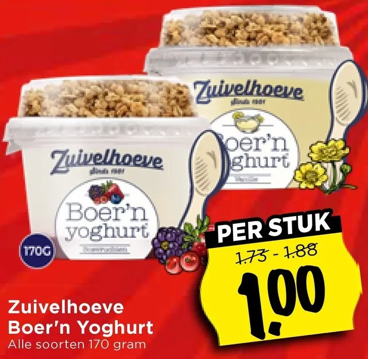 Aanbieding: Boer'n Yoghurt