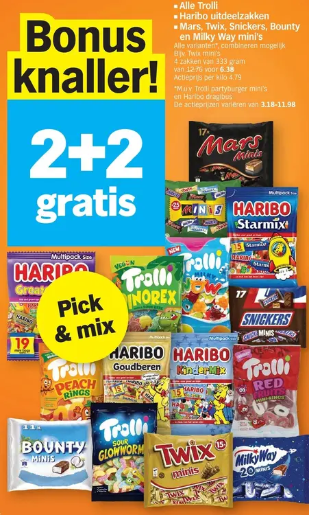 Promotie: Snoep & chocolade