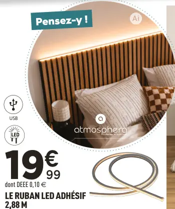 Offre: Le ruban led adhésif
