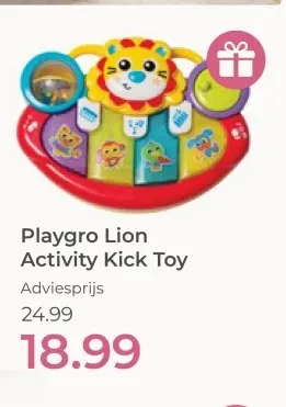 Aanbieding: Lion Activity Kick Toy