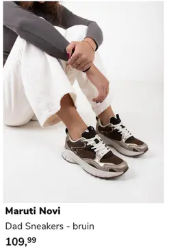 Aanbieding: Maruti Novi Dad Sneakers - bruin