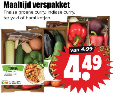 Aanbieding: Maaltijd verspakket
