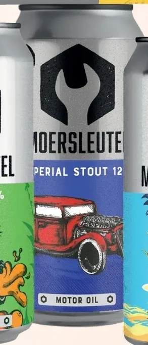Aanbieding: Moersleutel Motor Oil (GRATIS glas bij 6 blikken)