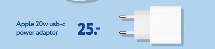 Aanbieding: 20w usb-c power adapter