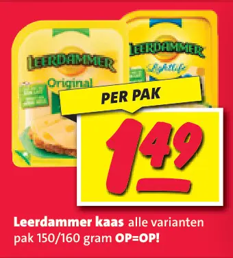 Aanbieding: Leerdammer kaas