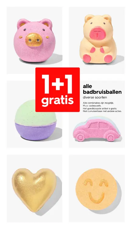 Promotie: badbruisballen