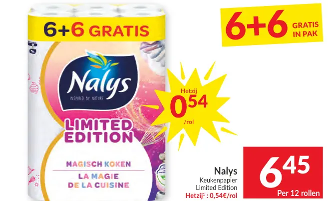 Promotie: Keukenpapier Limited Edition