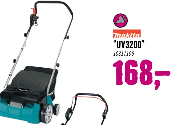 Aanbieding: MAKITA Elektrische verticuteermachine UV3200