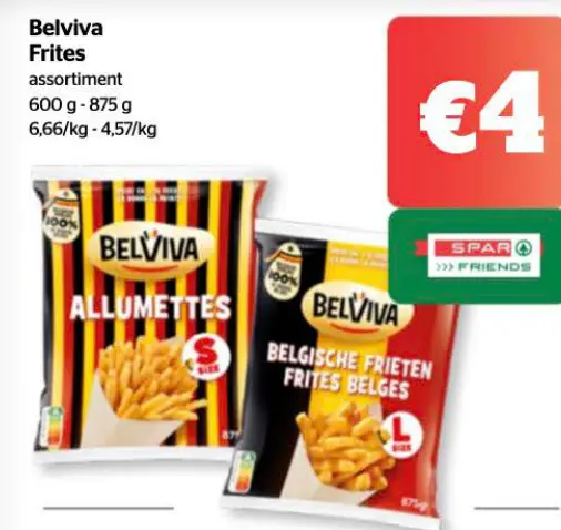 Offre: Frites