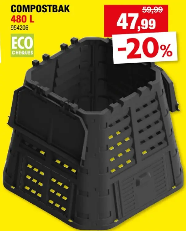 Promotie: Compostbak