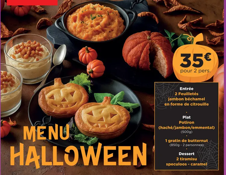 Offre: Menu Halloween