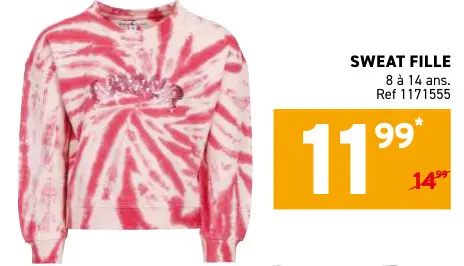 Offre: Sweat fille