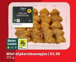 Aanbieding: Mini-kipkerstboompjes
